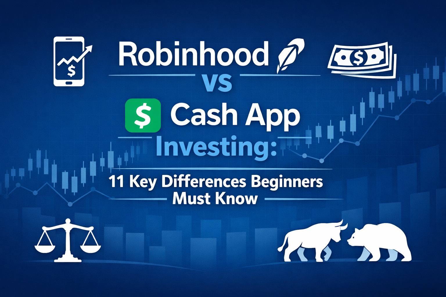 Robinhood vs Cash App Investing: 11 Key Differences for Beginners
